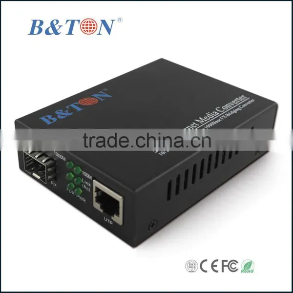 1000M Singlemode Dual Fiber SFP Media Converter photo-2