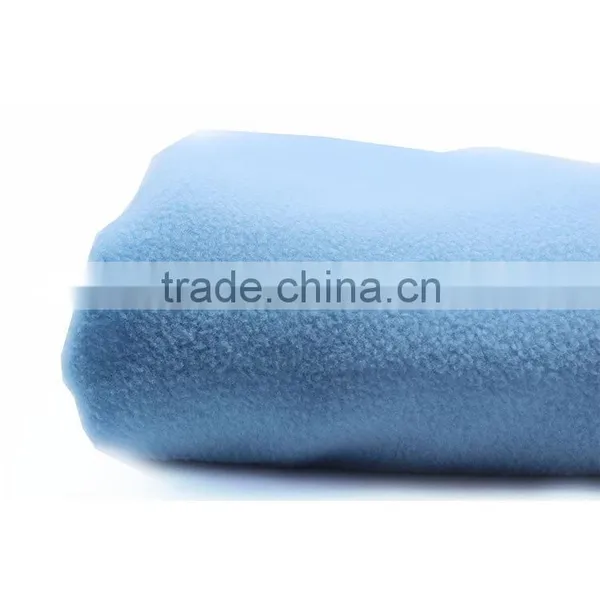 Blue Colour of Polar Fleece DIY Fabric photo-4