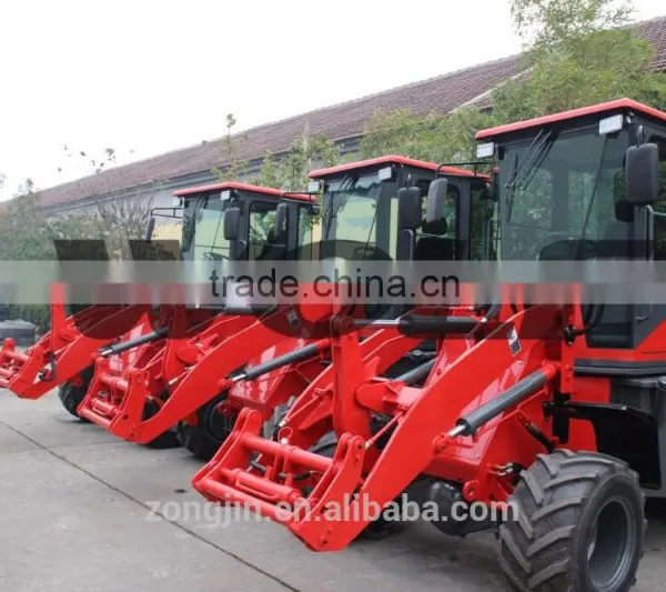 WOLF Mini Articulated Front End Wheel Loader Farm Tractor ZL10F for Hot Sale Weifang Loader photo-5
