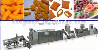 Shell Spiral 3D Snack Food Processing Line, Stereoscopic Triangle Fish 3D Snack Food Processing Line photo-3