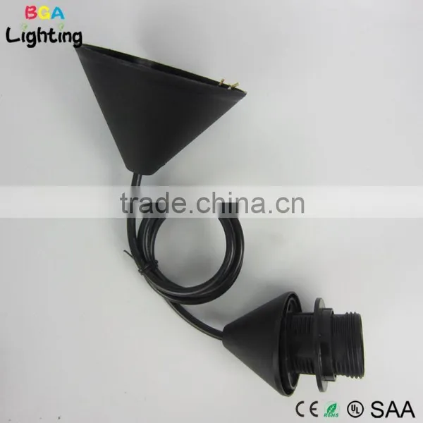 E27 Black Hanging Light Parts photo-3