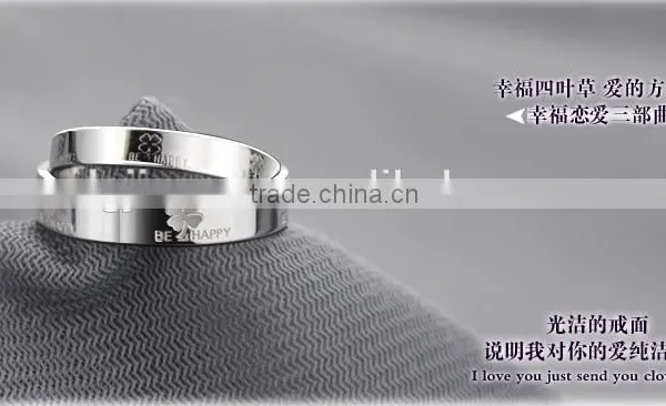 316l Stainless Steel Ring For Couple Surgical Steel Wedding Ring photo-4