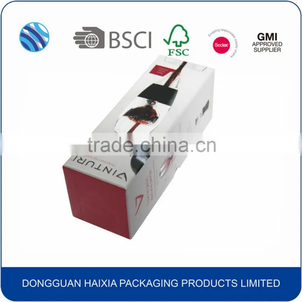 Wine Paper Box Pretty Cardboard Customized Wine Box Wholesale photo-5