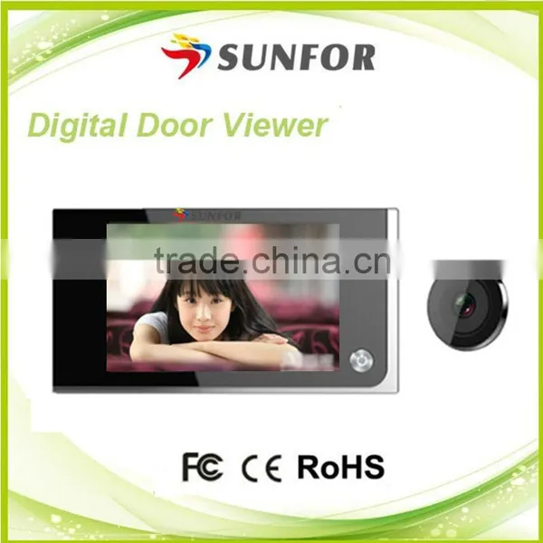 super lithium battery video door peepholes camera for aparment
