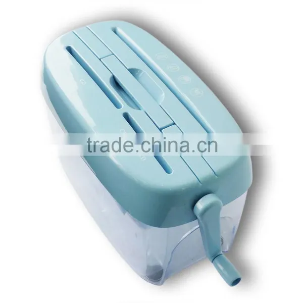 Homework A4 Easily Operation Handshredder Paper Shredder With Cheap Price Good Quality