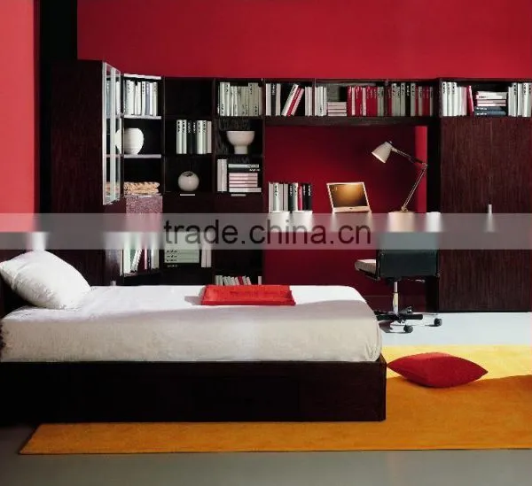 Wooden double bedroom design