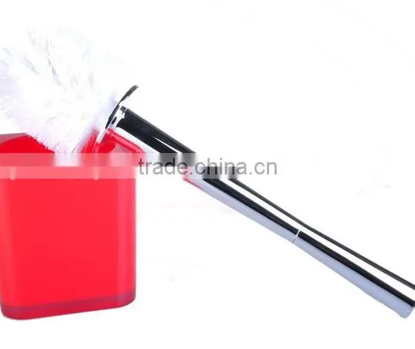 Rainbow Colored Style Square Contracted Type Toilet Brush Set photo-2