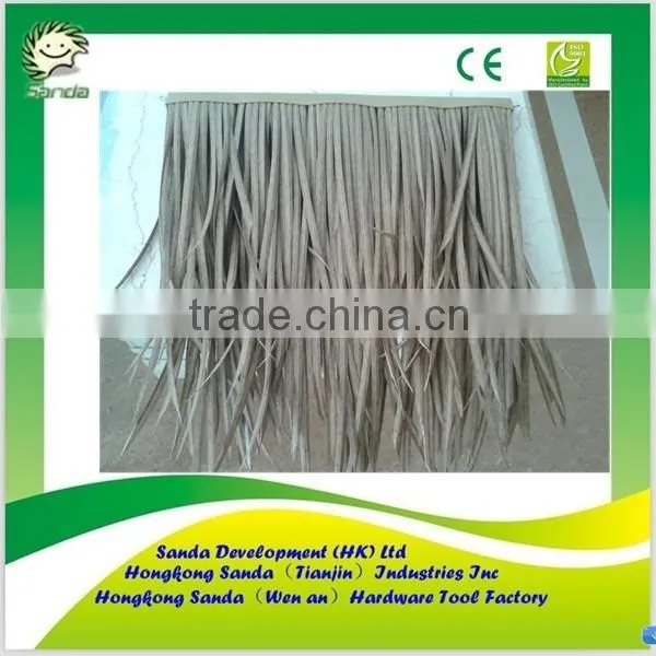 PE Artificial Fireproof Fake Roof Thatch Tile