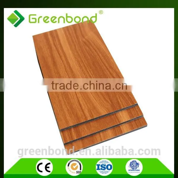 Greenbond Wood Finish Aluminum Composite Panel Acp photo-6
