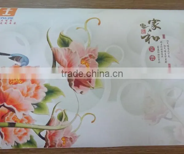 UV printed long time color last environmental home mural wallpaper