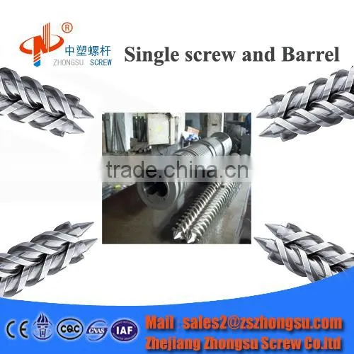 Bimetallic Parallel Twin Screw Barrel/HDPE Plastic Shoe Barrel Machinery photo-3