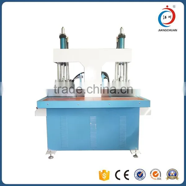 Semi-automatic Hydraulic Double Station Fabric Embossing Machine