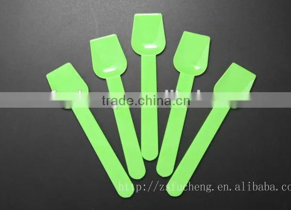 New Style Disposable Plastic Tableware Ice Cream Spoon photo-3