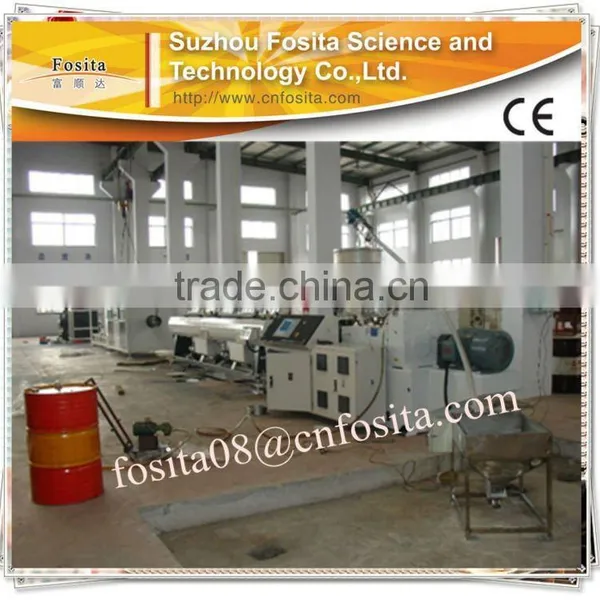 PVC Pipe Fabrication Production Line Conical Twin Screw Extruder