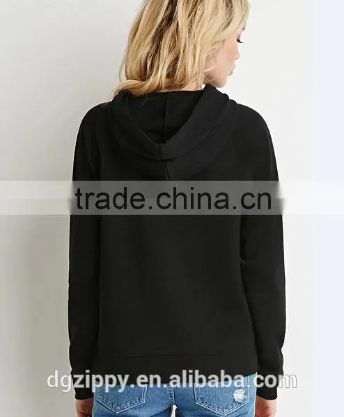 China Wholesale New Fashion Hoodie Design Classic Fleece Hoodie for Women photo-3