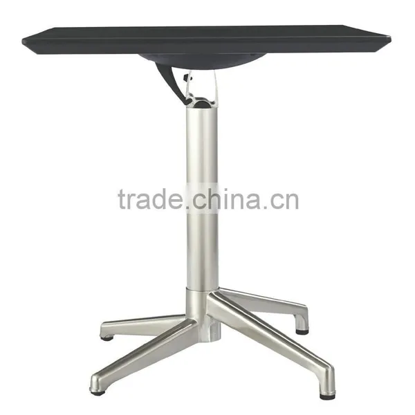 Wholesale Fashion Red Plastic ABS Square Folding Table, Coffee Table Table (NH895) photo-2