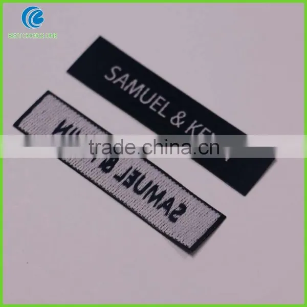 Good Quality Factory Direct Decorative Pattern Damask Woven Label For Clothing photo-6