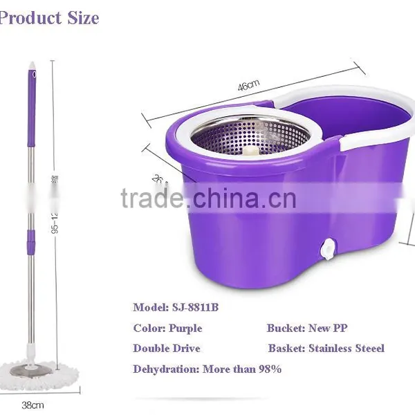Wholesale Twist Mop Wiht Spin Bucket photo-5