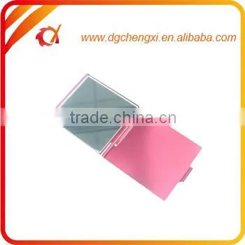 Customized Logo Framed Cosmetic Plastic Mirror photo-4