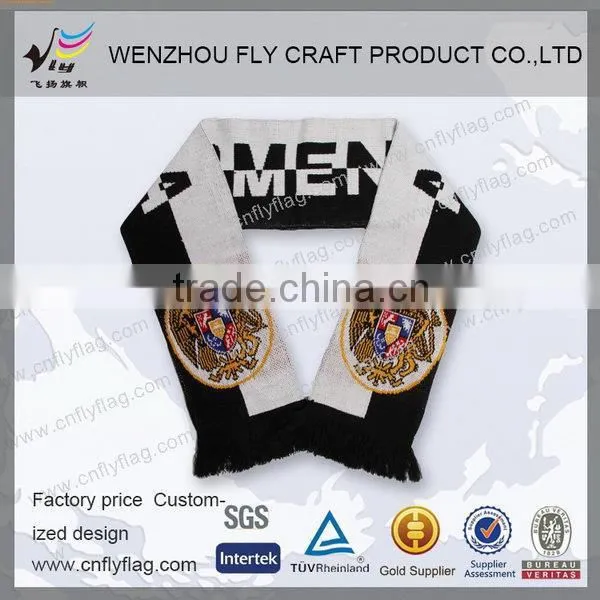 Football Fan Scarf Football Fan Woven Football Scarf photo-3