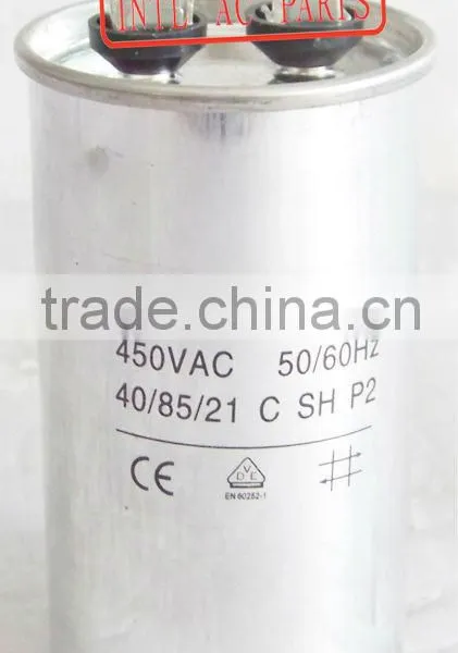 CBB65 Motor Capacitor Air Conditioner Capacitor CBB65 Air Conditioner Motor Start Run Capacitor Superior Quality