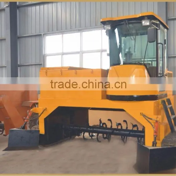 Hot Sale ! Self-propelled Organic Compost Turner,organic Fertilizer Compost Mixing Machine photo-3