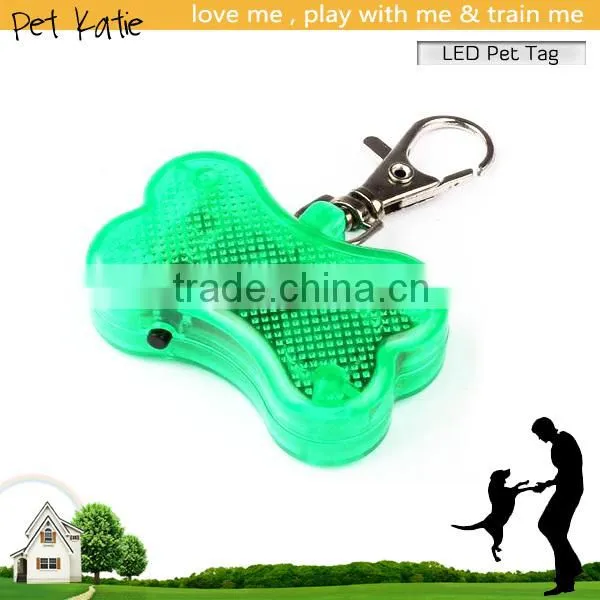 Best Pet Toys Ultra Bright Green LED Lighted Up Pendant Tag for Sale