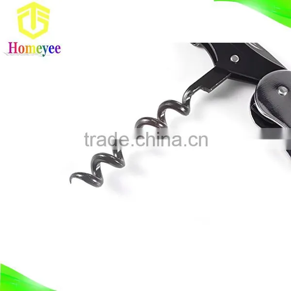 New Multifunctional Stainless Steel Metal Corkscrew Wine Beer Bottle Cap Opener Promotion photo-2