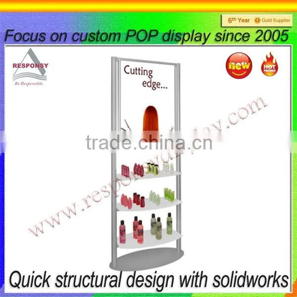 Metal Wire Baby Shampoo Display Stand for Supermarket Promotion photo-4