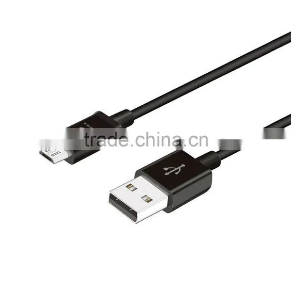 Quick Charging Pure Copper Wire Sync Micro Usb Cable Black for Android Digital Devices photo-2