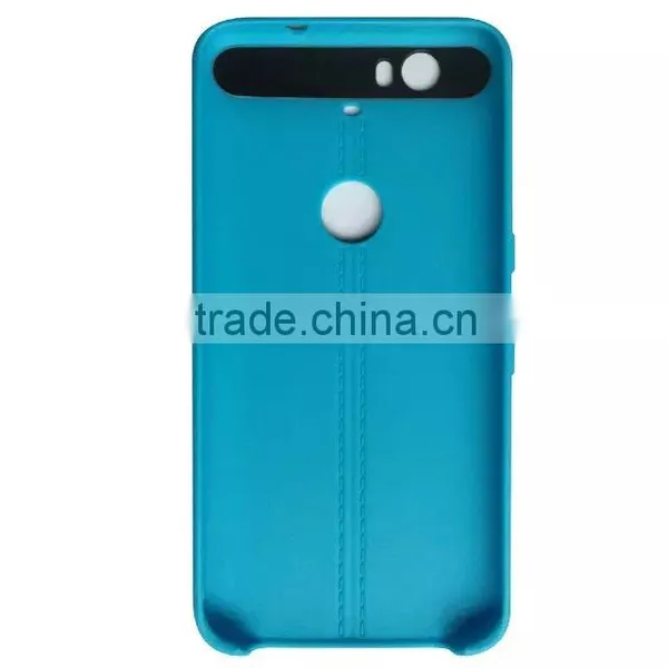 Mobile Phone & Accessories Latest Two Line Design TPU Leather Shockproof Anti-Friction Cell Phone Case for Google Nexus 6p photo-4
