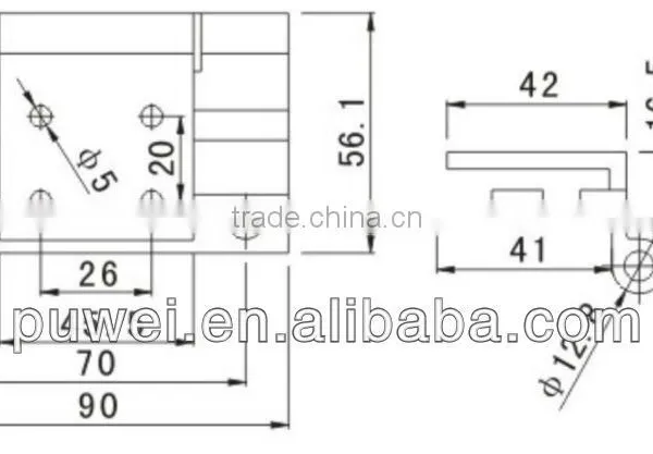 80318910 Aluminum Casement Window Hinge photo-2