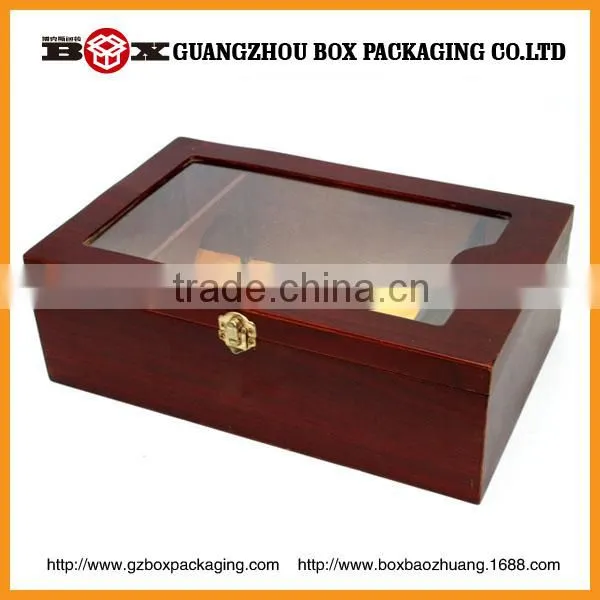 Wholesale Luxury Window Box High Quality Wine Box photo-2