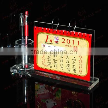 Professional Manufacturer of Acrylic Calendar Holder Support Customized photo-5