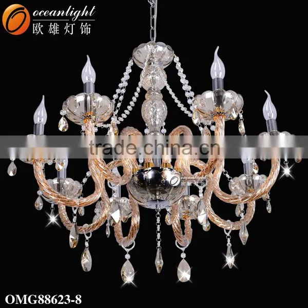 Chandelier Candle Light,european Glass Chandelier OMC1015- photo-6