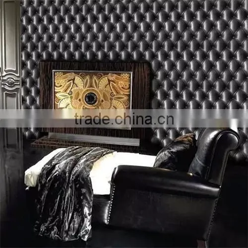 3d Leather Effect Wallpaper Latest Wallpaper Designs Hot Selling photo-4