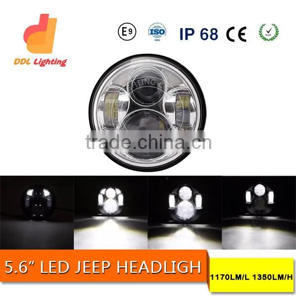 Waterproof Car Headlight for Jeep Wrangler Led Headlight For Jeep Wrangler for Sale