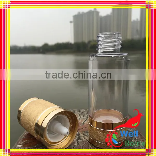 50ml 100ml Glass Airless Pump Bottle With Pump Strayer Cap for Cream photo-6