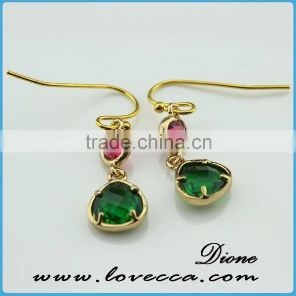 New Latest Gold Earring Fashion Birthday Gift Items Jewelry