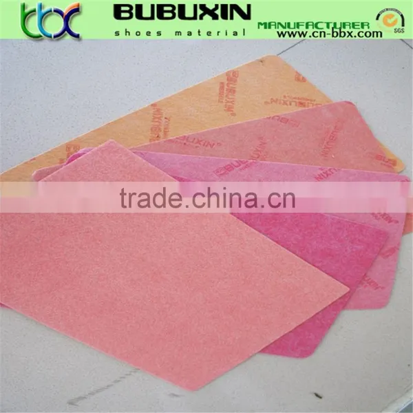 100% Polyester Cellulose Insole Board Fiber Insole Bubuxin Nonwoven Insole Board Foot Pads photo-3