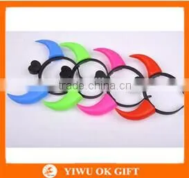Factory Price LED Flashing Light Devil Horns Halloween Headband photo-5