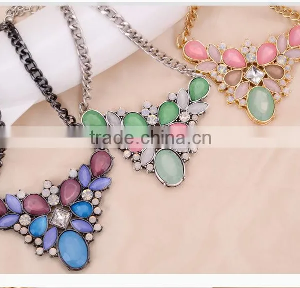 New Arrival Europe Style Necklace Fashion Jewelry Fashion Bead Diamond Necklace