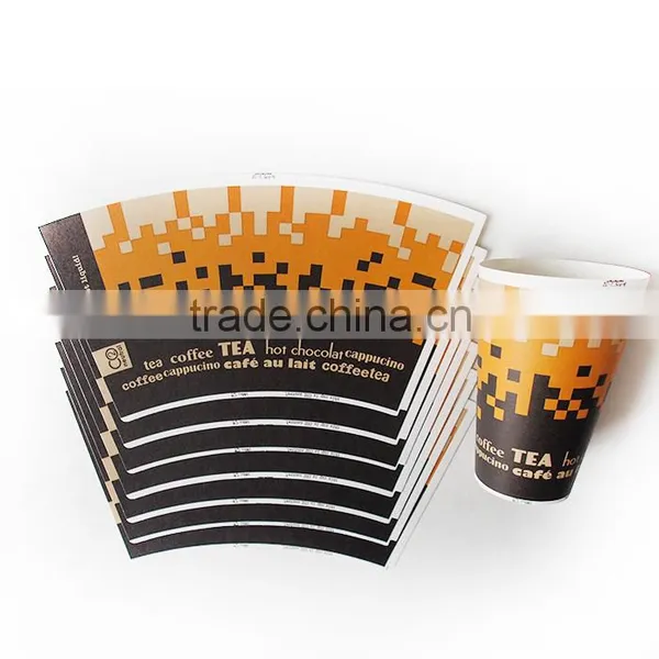 Hangzhou LvYang/GoBest Custom Printed Best Selling Print Paper Cups for Hot Chocolate photo-2