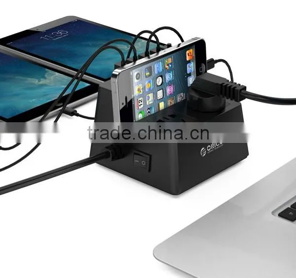 2015 OEM Hot Sale 2 Outlet Usb Smart Power Strip With 5 USB Charger photo-3