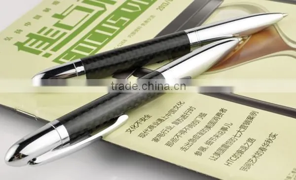 Luxury Carbon Fiber Metal Ball Pen With Customer Logo photo-5