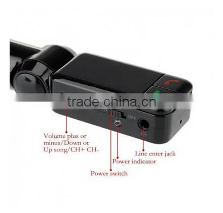 BC06 Wireless In-Car Bluetooth MP3 FM Transmitter With Charging Hands-Free photo-2