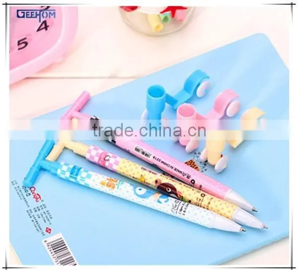 2015 Novelty Ballpoint Pen Cartoon Scooter Shape Pen for Kids photo-3