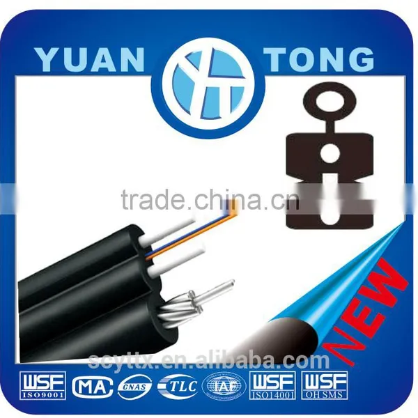 Self-Supporting Fiber Optic Cable 1-4 Core With Non-Metallic Strength Member photo-2
