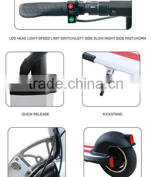 Folding Mobility Kick Scooter Chinese The E Electric Bike photo-6