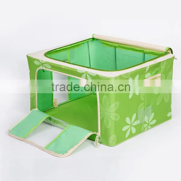 CL0044 Pretty Good High Qulity Green Color Saving Space Finishing Boxes for Home Use photo-3